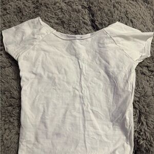 PacSun White Crop Top